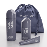 Bouteilles de lotion sans air en PP XINGYUAN, 50 ml, tube souple personnalisé, ensemble de gloss à lèvres, emballage pour soins de la peau, voyage