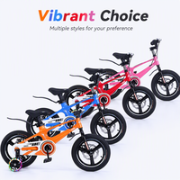 Bicicleta Infantil para Niños y Niñas de 2 a 10 Años, de Acero, de Una Velocidad, con Freno de Cable