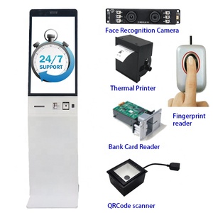 Quiosco de cola de 22 pulgadas con lector de tarjetas de chip para reserva de automóviles - Product Image 3