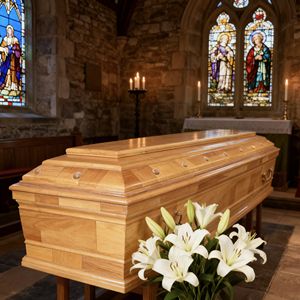 Оптовая продажа новых материалов для погребальных гробов, роскошных гробов, деревянных гробов и гробов в 2025 - Product Image 6