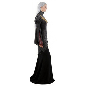 Disfraz de Dark Souls Fire Keeper, traje de cosplay negro y dorado, disfraz de juego de anime, juego de rol de Halloween, conjunto completo para mujer adulta - Product Image 4