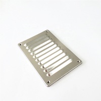 Rectangulaire à persiennes d'aération, enduit DE PVC En Métal grille de retour d'air