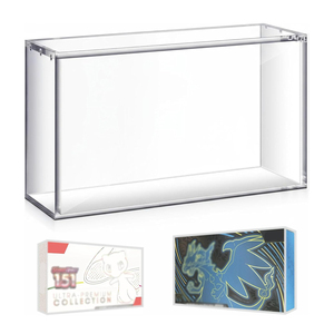 Custom <strong>151</strong> Mega Phantom <strong>Charizard</strong> X EX Ultra Premium Collection UPC Premium Acrylic 8mm Thick Anti-Rust Clear Display - Product Image 1