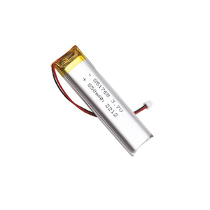 Baterai Lithium Ion Polymer 851768 3.7V 850mAh yang Dapat Disesuaikan, Baterai Lipo Isi Ulang - Product Image 2