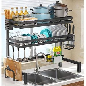 Escurridor de Platos de Acero Inoxidable para Fregadero de Cocina, Tamaño L, Multifuncional, para Uso en Encimera - Product Image 2