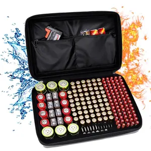 OEM ODM Multifunktion sbox Feuerfestes wasserdichtes Batteriespeicher-Organizer-Gehäuse mit Batterie tester