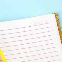 Beste verkauf hohe qualität entspannen squishy notebook,gold glitter student Tagebuch, glitter notebook anpassen design