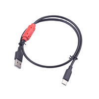 Cable USB C Tipo-C con Malla de Ferrita, TPE y PVC, Carga Rápida de 3A, 5 Metros de Longitud, para Impresora Inteligente, Computadora, Tableta, Escáner de Código de Barras, Sincronización Magnética