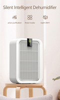 Déshumidificateur électrique intelligent RUNAL 1L, certifié CE, en plastique, de table, silencieux, contrôlé par application, mini, pour la maison