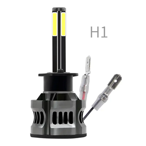 หลอดไฟหน้า LED 8ด้านสำหรับรถยนต์, H1 H11 8ด้าน COB Canbus H4 LED 9005หลอดไฟหน้ารถ - Product Image 1