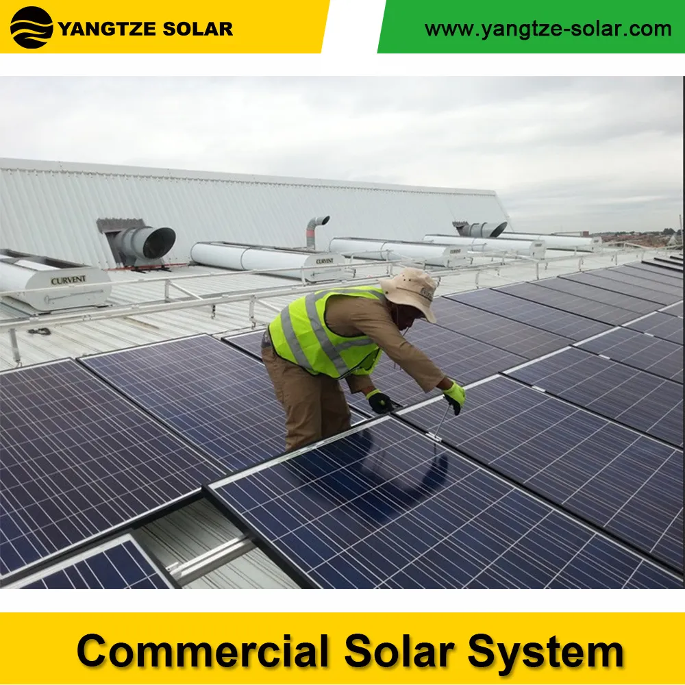 Kostenloser Versand Einfache Installation 1MW On-Grid-Solaranlage mit hoch effizientem Solar panel