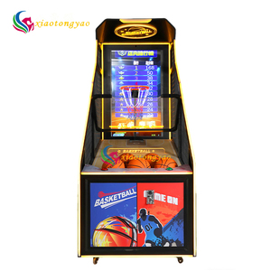 Máquina de juego de tiro competitivo con pantalla LCD de 55 pulgadas para interiores, simulador de baloncesto deportivo con aceptador de billetes para centro de juegos metálico - Product Image 4