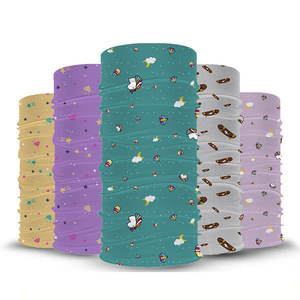 מותאם אישית מודפס חלק כובעי דיג 100% פוליאסטר ראש לעטוף בנדנה <span class=keywords><strong>Durag</strong></span> Biker צעיף גרב בנדנה מסין - Product Image 6