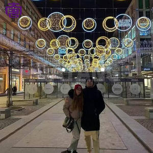 Luces Decorativas con Motivos 2D para Entrada de Terminal de Aeropuerto, Festivales Navideños, Cruce de Calles, Instalaciones Festivas en Exteriores - Product Image 3