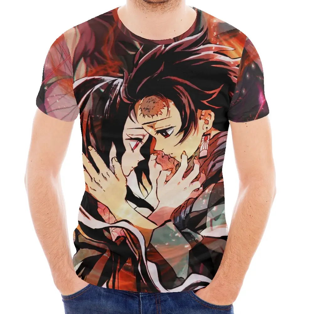 アニメ3DプリントTシャツメンズ七つの大罪七つの大罪原宿TシャツオムTシャツファッション彼と彼女の服