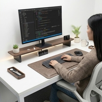 Tapis de souris ergonomique avec support pour le poignet, repose-poignet et tapis de bureau