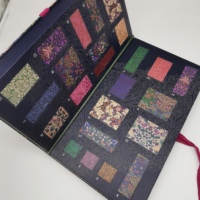 Vente en gros emballage de bijoux mystère personnalisé emballage en carton cadeau bombe de bain boîte de calendrier de l'avent chanceux cooky avec portes