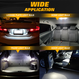 Kích thước nhỏ <span class=keywords><strong>T10</strong></span>-20 nội thất dẫn bóng đèn W5W DC12V 2W tự động dẫn bên chuyển ánh sáng kích thước ngắn <span class=keywords><strong>T10</strong></span> Dome ánh sáng 6000K - Product Image 5