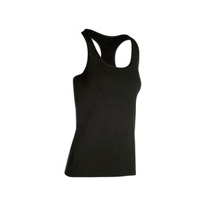 Femmes personnalisé vêtements actifs gilet hiver maillot de corps sport Gym Singlet brodé Logo forme incurvée à manches longues débardeur unisexe - Product Image 1