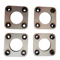 Composants de couplage à diaphragme flexible en acier inoxydable personnalisés, transmission de puissance OEM, couple élevé, durabilité, alésage 10 mm