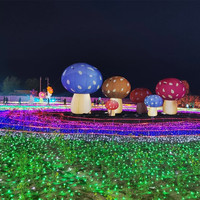 Décoration gonflable Champignon géant gonflable