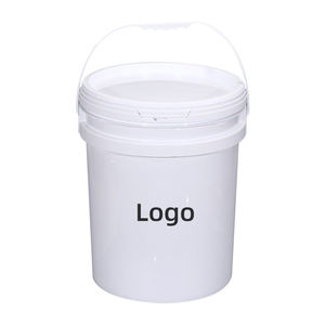 Custom 5L chiaro quadrato trasparente per uso alimentare PP secchio di plastica con coperchi imballaggio barile/tamburo/secchio capacità 8L - Product Image 5