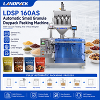 Horizontale koffiebonen bonen dierenvoer suiker rijst kant-en-klare ritssluitende staande pouch doypack verpakkingsverpakkingsmachines