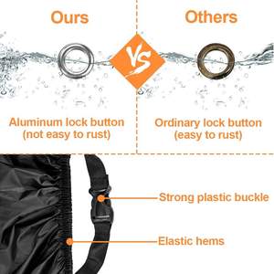 Couverture de <span class=keywords><strong>Scooter</strong></span> de moto 600D de haute qualité imperméable à tous les temps <span class=keywords><strong>abri</strong></span> de <span class=keywords><strong>Scooter</strong></span> - Product Image 4