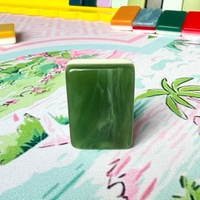Jeu de Mahjong américain violet nacré à 3 couches, 160 tuiles, gravure laser et impression UV, personnalisable en petites séries