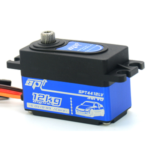 Servos Digitales SPT SPT4412LV SPT4412LV-320 de 12 KG con Engranajes Metálicos y Cuerpo Corto para Autos RC <span class=keywords><strong>1</strong></span>/<span class=keywords><strong>10</strong></span>, Carreras de Derrape, Mayores de 14 Años - Product Image 4