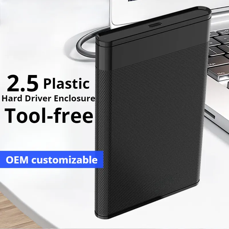 USB 3.0   TYPE-C External Hard Drive Enclosure SATA III 5gbps 2.5 for HDD/SSD Removable Disk External Storage Case