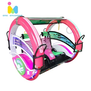Giostre AMA per <span class=keywords><strong>2</strong></span> <span class=keywords><strong>Persone</strong></span>, Auto Girevole a 360 Gradi, Giostra Happy Le Bar, Auto Oscillante - Product Image 2