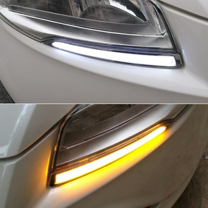 Luz led diurna drl con intermitente amarillo para coche <span class=keywords><strong>Ford</strong></span> <span class=keywords><strong>Kuga</strong></span>, Escape 2014, 2015, 2016, <span class=keywords><strong>2017</strong></span> - Product Image 5