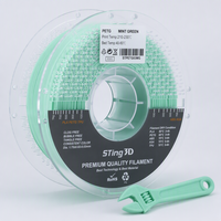 Filament d'impression 3D Sting3D PETG Pro 1,75 mm, précision ±0,02 mm, emballé sous vide, impression haute vitesse, haute résistance pour imprimantes FDM