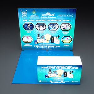 하이 퀄리티 라이트 박스 배경 무역 스탠드 빠른 설치 휴대용 스탠드 디스플레이 라이트 박스 스탠드 - Product Image 1