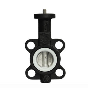 Vanne papillon motorisée électrique COVNA DN150 PN16 6 Volts avec actionneur électrique de type Wafer et revêtement en PTFE pour le contrôle du débit d'eau - Product Image 4