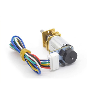 Mini 3V 5V 6V 50rpm 100rpm 400rpm N20 hướng động cơ 12 mét <span class=keywords><strong>DC</strong></span> Gear <span class=keywords><strong>Motor</strong></span> với bộ mã hóa - Product Image 4