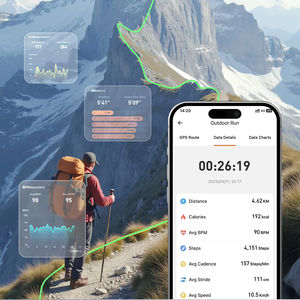 Reloj Inteligente para Exteriores DF HD21: AMOLED Ultrafino, GPS Integrado, Seguimiento de Salud y Llamadas Bluetooth para tus Aventuras - Product Image 2