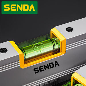 Niveau à bulle de précision de couleur argentée logo personnalisé 300 400 500 600 800 1200 mm outils de mesure de taille - Product Image 6