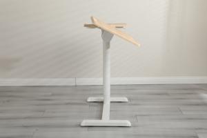 ADA Furniture Flipped Bedside Beweglicher Tisch Gas lifting Kippbarer 0-90 Winkel Schreibtisch mit versteckten Rollen und Getränke halter - Product Image 3