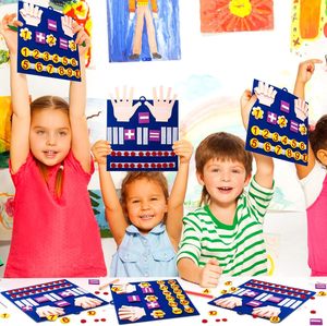 Treo cảm thấy số học tính toán treo cảm giác Hội Đồng Quản Trị cảm thấy bận rộn toán học giảng dạy đồ chơi - Product Image 4