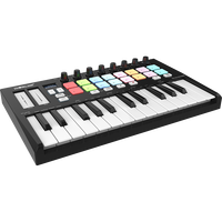 WORLDE Mini II Portable USB MIDI Keyboard Controller 25 Key Portable Musical Instrument Control ORCA MINI 25(MIDI Controller)