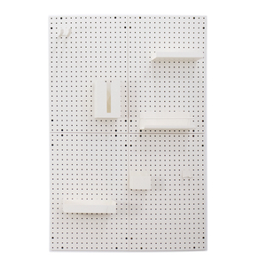 Pannello Metallico Forato, <span class=keywords><strong>Griglia</strong></span> Resistente per Organizzazione e Stoccaggio in Garage, Officina e Casa - Product Image 6