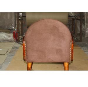 Chaise de salle à manger de style nordique de luxe, structure en bois massif avec rotin noir pour restaurant et salle à manger - Product Image 3