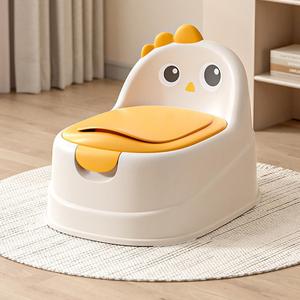 Siège de toilette d'apprentissage pour bébé avec couvercle, siège d'apprentissage de la propreté pour enfant, toilette d'apprentissage en plastique pour bébé - Product Image 4