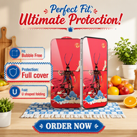 Protection d'écran en verre trempé anti-choc, anti-rayures, sans bulles, 9H, anti-statique pour Infinix 50X 5G/Hot 60 Pro+/GT 30 Pro