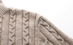 Áo len cổ lọ nam dệt kim dày giữ ấm mùa đông giá cả cạnh tranh 2025 ODM & OEM - Product Image 6