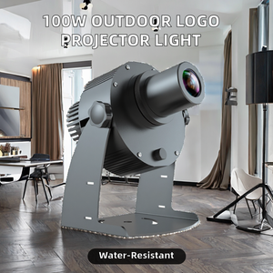 Proyector de Logotipo LED Ingleby de 100W, de Aluminio, para Exteriores, IP65 Impermeable, Publicidad Personalizada con Gobo, Blanco Cálido, 3850 Lúmenes, 1 Año de Garantía IGB - Product Image 4