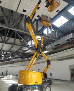 Plataforma Elevadora Hidráulica Articulada XGA16K de 16 m de Altura de Trabajo, Plataforma de Trabajo Aérea para Terrenos Accidentados, Elevador de Personal para Exteriores XGA16K - Product Image 3