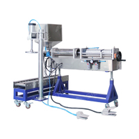 Machine de remplissage d'huile de dispositif de remplissage liquide de tambour semi-automatique 1L 2L 5L 10L 20L